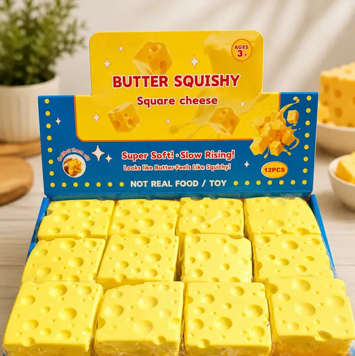 Cheese Squishy 3 inch